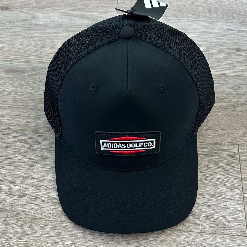 Adidas Black Mesh Golf Hat